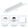 Fuente de alimentación de emergencia con luz LED